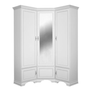 Rohová šatní skříň KENTAK SZFN5D