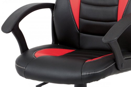 Kancelárska stolička KA-V107 - BAREVNÁ VARIANTA: Červená