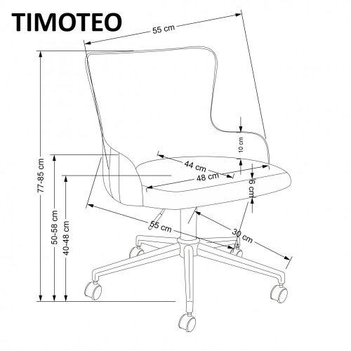 Kancelárske kreslo TIMOTEO