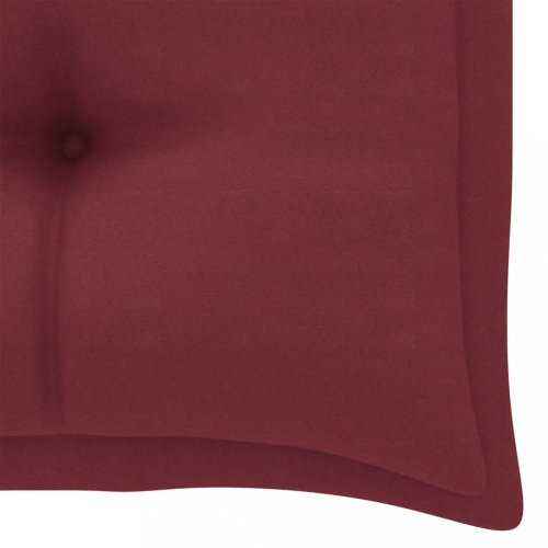 Zahradní lavice s poduškou 112 cm Dekorhome