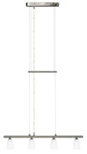 Stropné svietidlo Parma 4*40W G9 matný nikel