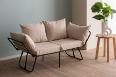 Dvojmiestna rozkladacia pohovka Viper 2-Seater - Cream