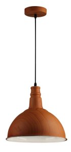 Stropná závesná lampa Barn, strieborná, E27