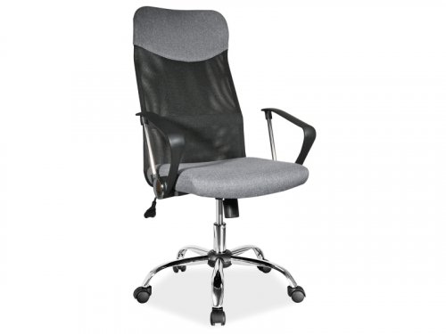Kancelářská židle Q-025 - BAREVNÁ VARIANTA: Tmavě šedá