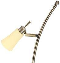 Stolová lampa 1xG9 55cm patina/biela Kroton