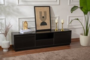 TV stolek Vanguard - Wood Black