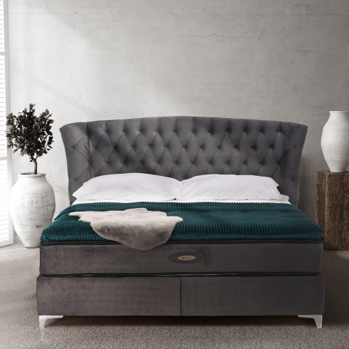 Boxspringová posteľ MERSIA - ROZMER LÔŽKA: 180 x 200 cm