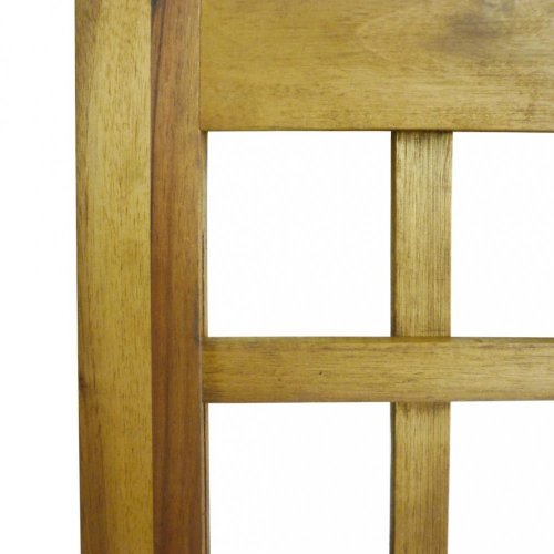 Paravan akáciové drevo / treláž Dekorhome - ROZMER: 120x170 cm (3-dielny)