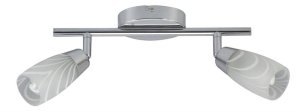 Stropní svítidlo Laufer strip 2X40W G9 chrom