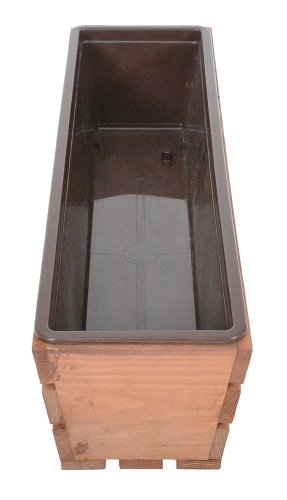 Dřevěný truhlík MODERN