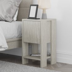 Nočný stolík Ema - Travertine