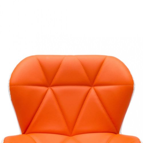 Barová stolička umelá koža / chróm Dekorhome - BAREVNÁ VARIANTA: Červená