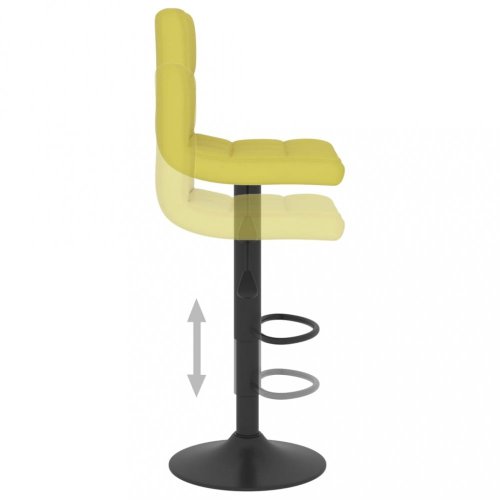 Barová židle látka / kov Dekorhome - BAREVNÁ VARIANTA: Světle zelená