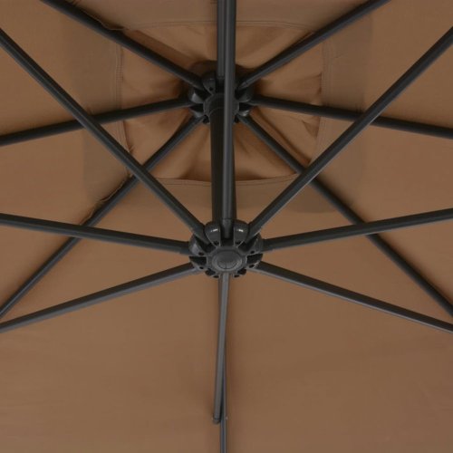 Konzolový slunečník s ocelovou tyčí Ø 300 cm