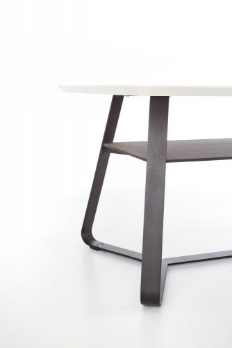 Konferenční stolek REDO 2 bílá / černá ---VÝROBEK STAŽEN Z PRODEJE---
