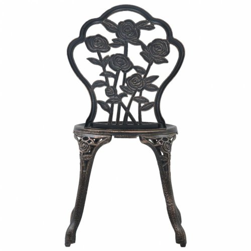 Zahradní bistro židle 2 ks bronzové Dekorhome