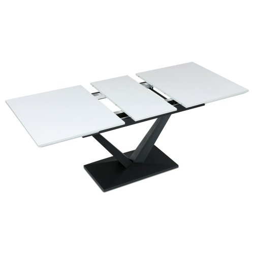 Rozkládací jídelní stůl HT-W1630 WT