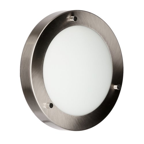 Stropní svítidlo do koupelny v saténově niklové barvě IP44 40W G9 Aquila