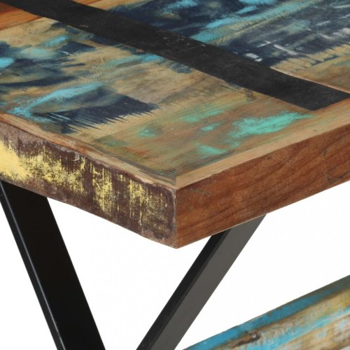 Jídelní stůl dřevo / ocel Dekorhome