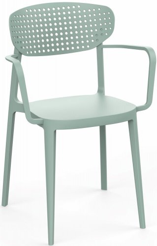 Jedálenská stolička AIRE ARMCHAIR - BAREVNÁ VARIANTA: Zelená