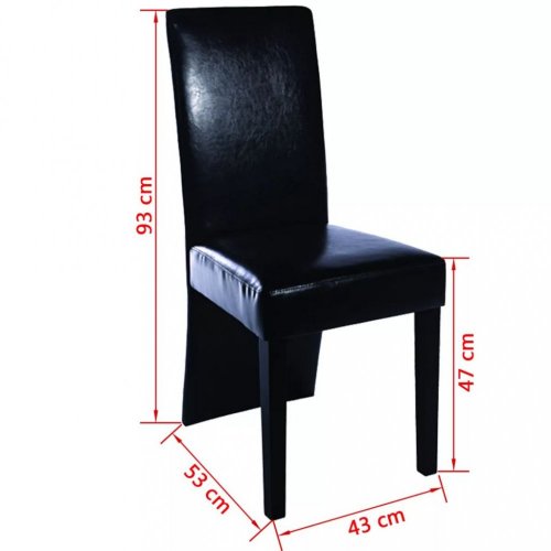 Jídelní židle 2 ks umělá kůže / dřevo Dekorhome - BAREVNÁ VARIANTA: Šedá