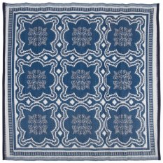 Venkovní koberec modrobílá Dekorhome