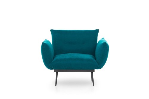 Kreslo ušiak Jax Solo - Petrol Green GR124