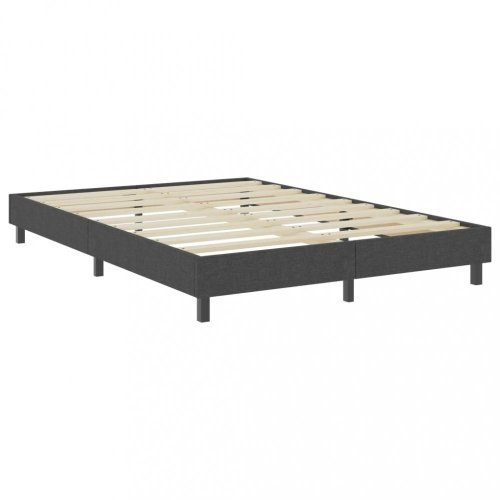 Boxspringová postel 140x200 cm šedá Dekorhome