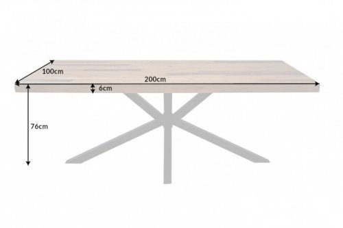 Jídelní stůl MORFEUS Dekorhome - ROZMĚR: 240x110x76 cm