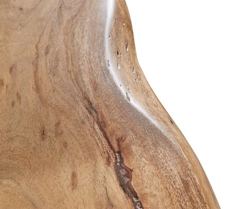 Konferenční stolek Live Edge 130x60 cm akácie přírodní nepravidelná