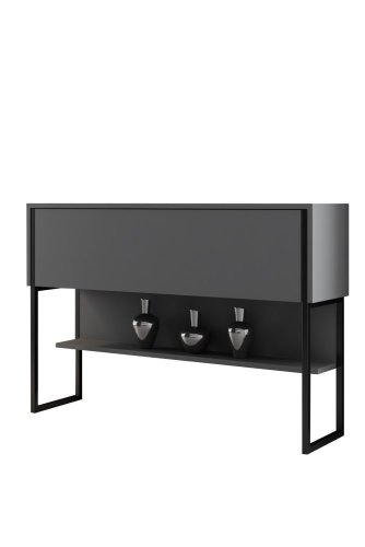 Komoda Luxe - Black, Anthracite