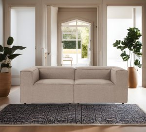 Dvojmiestna pohovka Fora 2 Seater - Brown