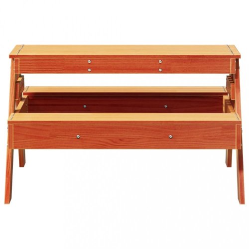Piknikový stůl pro děti voskově hnědý 88 x 97 x 52 cm borovice