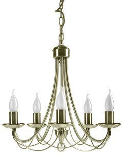 Závesná lampa MUZA 5xE14 luster