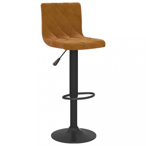 Barová židle samet / kov Dekorhome - BAREVNÁ VARIANTA: Vínová
