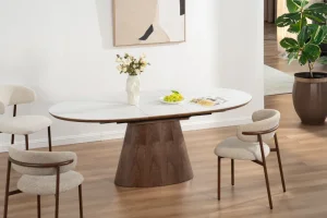 Rozkládací jídelní stůl  LAROS Dekorhome