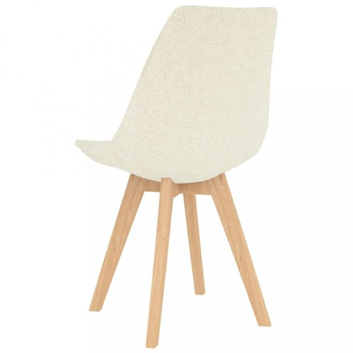 Jedálenský set 4 + 1 buk / látka / plast Dekorhome
