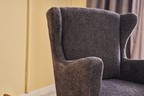 Kreslo ušiak Lola Prestij - Anthracite