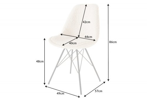 Jídelní židle 4 ks IKAROS Dekorhome