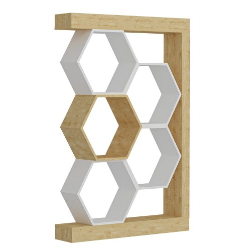 Knižnica Artemis - Oak, White
