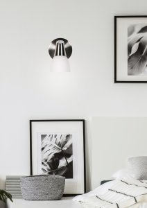 Nástenná lampa 1X40W G9 Matná/Chrómovo biela SELIA