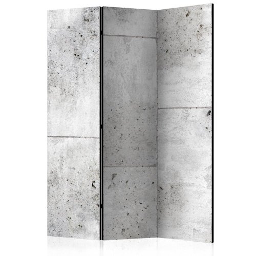 Paraván Concretum murum Dekorhome - ROZMĚR: 135x172 cm (3-dílný)