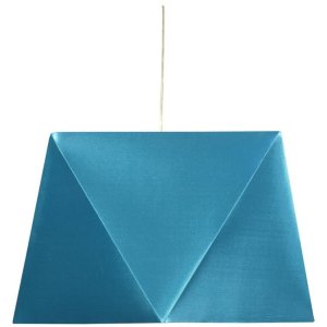 Stropní závěsná lampa 1X60W E27 tyrkysová HEXAGEN