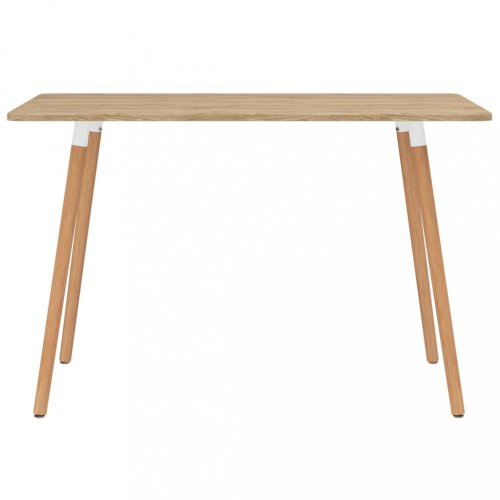 Jedálenský set 4 + 1 buk / látka / plast Dekorhome