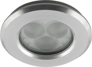 Chromové stropní LED svítidlo 3x1W IP65 SH-09