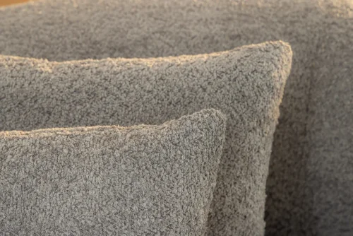 Pohovka REPOSA bouclé Dekorhome - BAREVNÁ VARIANTA: Šedá