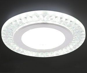 Stříbrné LED stropní svítidlo 6500K SSP-29