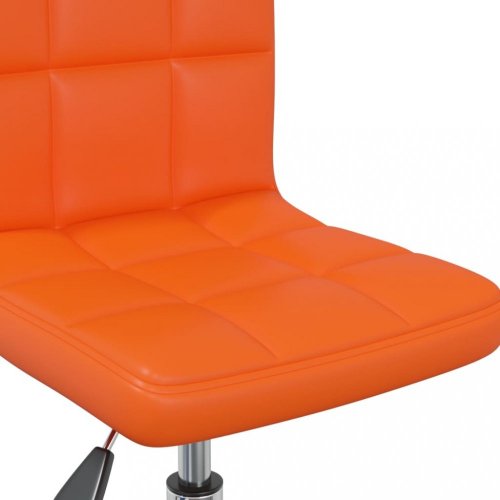 Otočná jídelní židle 2 ks umělá kůže / chrom Dekorhome - BAREVNÁ VARIANTA: Červená