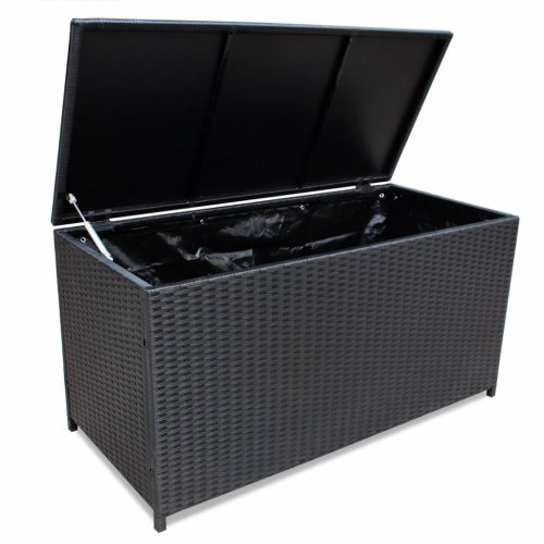 Zahradní úložný box polyratan Dekorhome