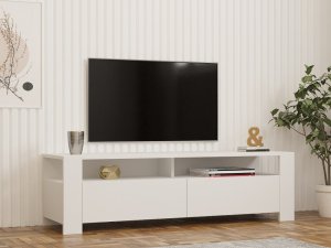TV skrinka / Obývacia stena Combe - White